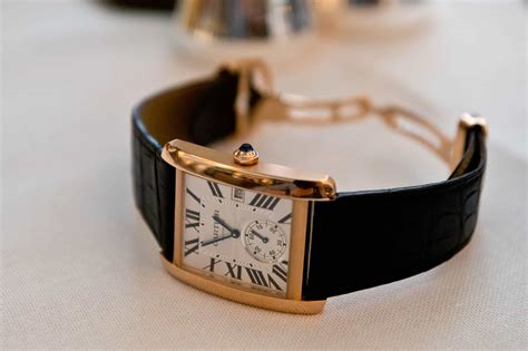 mens tank style watch|reproduction cartier tank watch.